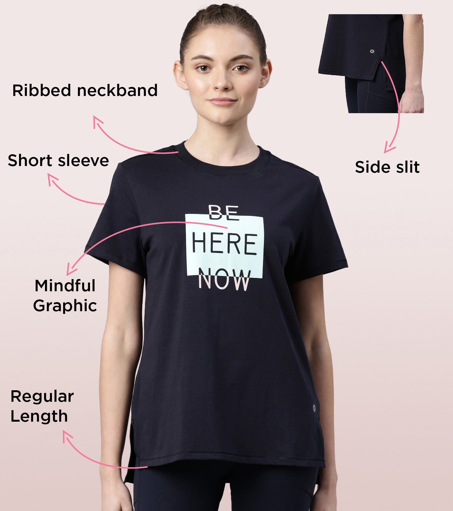 Active Cotton Tee | Short Sleeve Anti-Odour Cotton Tee With Graphic