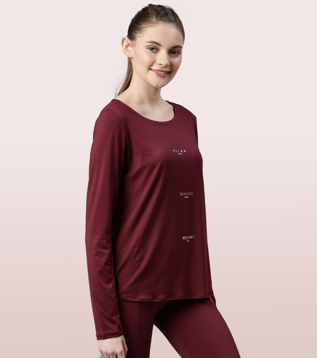 Active Anti Chill Tee | Dry Fit Long Sleeve Activewear Tee