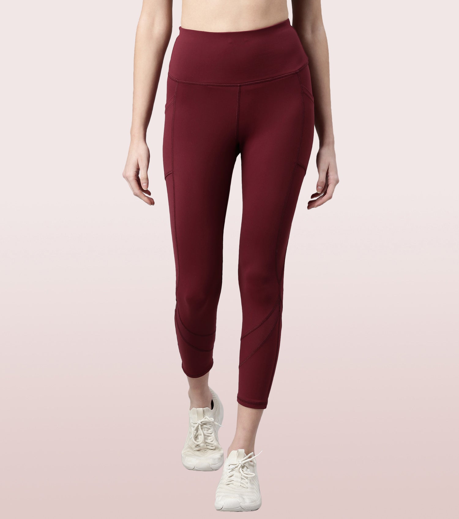 Active Cottony Legging| Feels Like Cotton Dry Fit High Waist 7/8th Length Legging