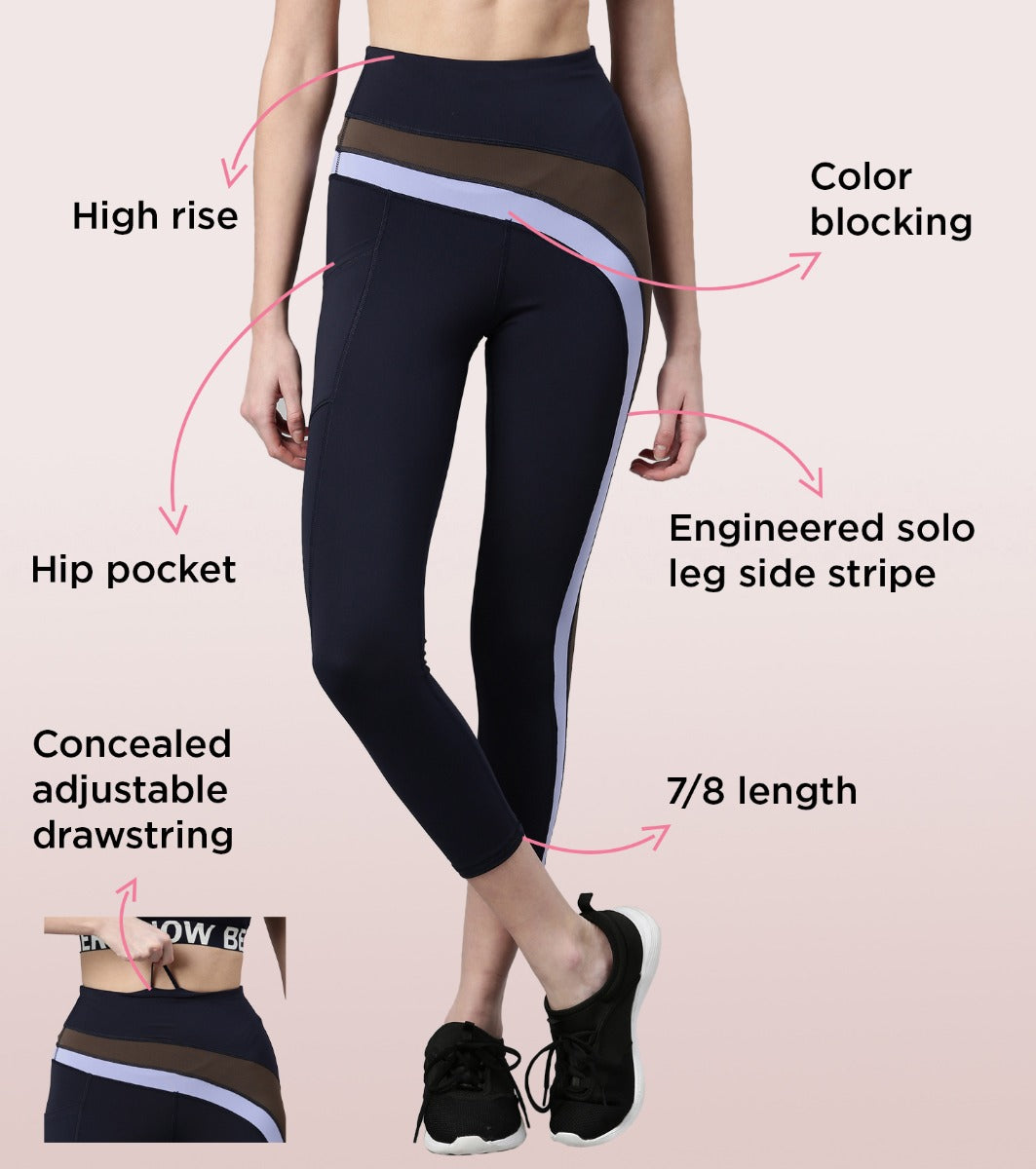 Active Solo Legging  Dry Fit High Waist Activewear Leggings – Enamor