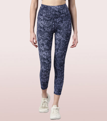 Enamor Printed Women Blue Tights - Buy Enamor Printed Women Blue Tights  Online at Best Prices in India | Flipkart.com