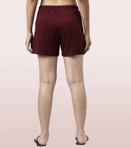 Basic Shorts | Mid-Thigh Length Jersey Shorts With Pockets