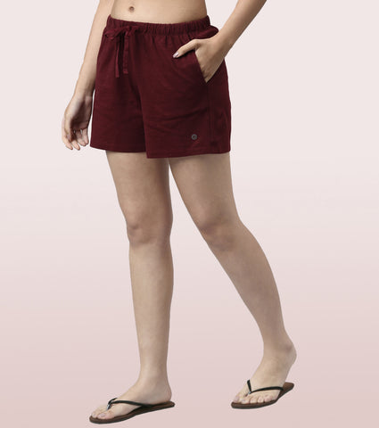 Basic Shorts | Mid-Thigh Length Jersey Shorts With Pockets