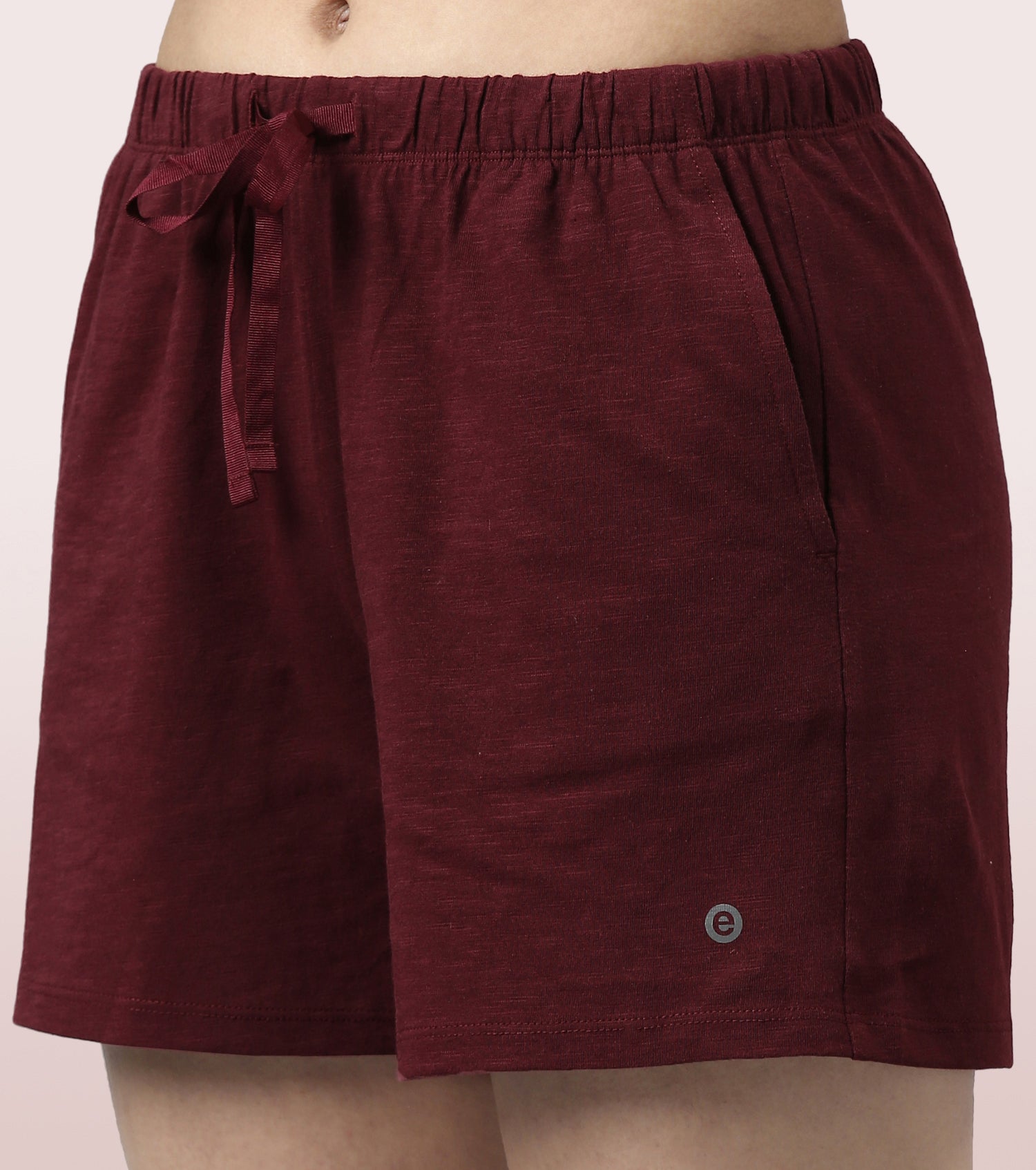 Basic Shorts | Mid-Thigh Length Jersey Shorts With Pockets
