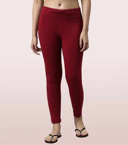 Yoga Legging | Mid Rise Pull-On Lounge Legging With Adjustable Drawstring