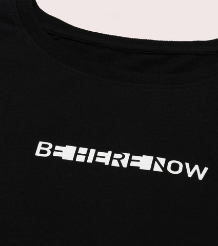 Basic Sweat | Long Sleeve Basic Pop Over Sweatshirt With Mindful Graphic