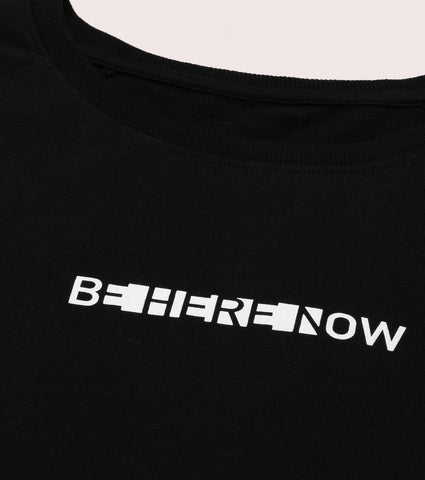 Basic Sweat | Long Sleeve Basic Pop Over Sweatshirt With Mindful Graphic