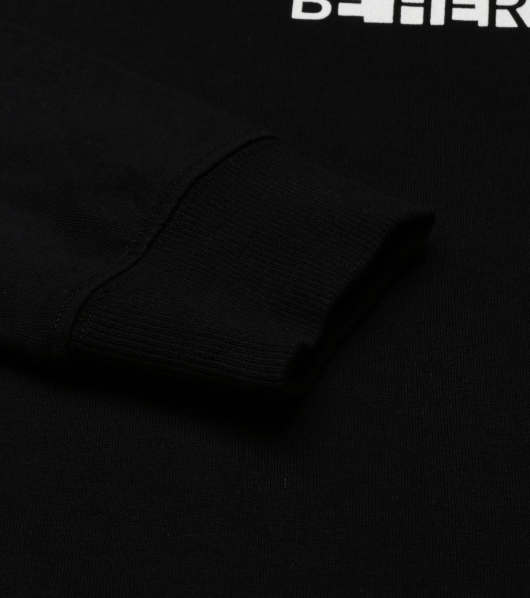 Basic Sweat | Long Sleeve Basic Pop Over Sweatshirt With Mindful Graphic
