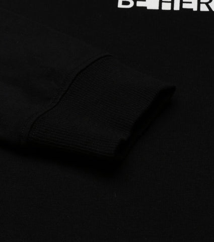 Basic Sweat | Long Sleeve Basic Pop Over Sweatshirt With Mindful Graphic
