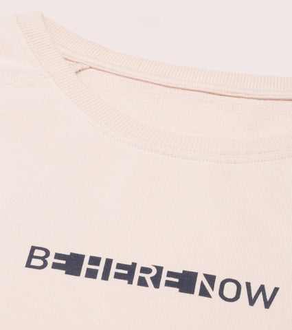Basic Sweat | Long Sleeve Basic Pop Over Sweatshirt With Mindful Graphic