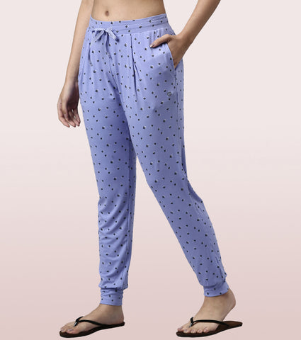 Home Jog Set | Soft & Drapey Printed Lounge Jogger Set