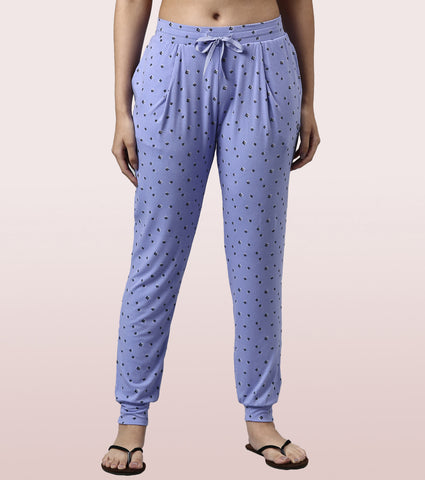 Home Jog Set | Soft & Drapey Printed Lounge Jogger Set