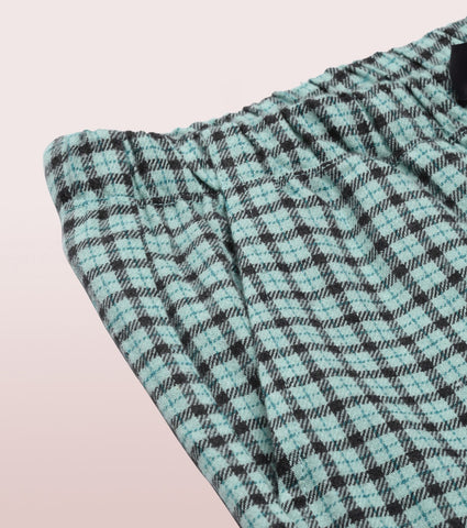 Lazy Pant Set | Cotton Flannel Woven Shirt And Pant Set