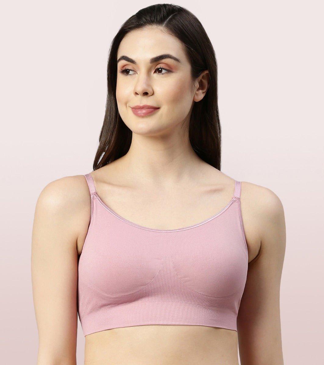 Ultimate Comfort Smoothening No Pinch T-Shirt Bra - ORCHID SMOKE / S