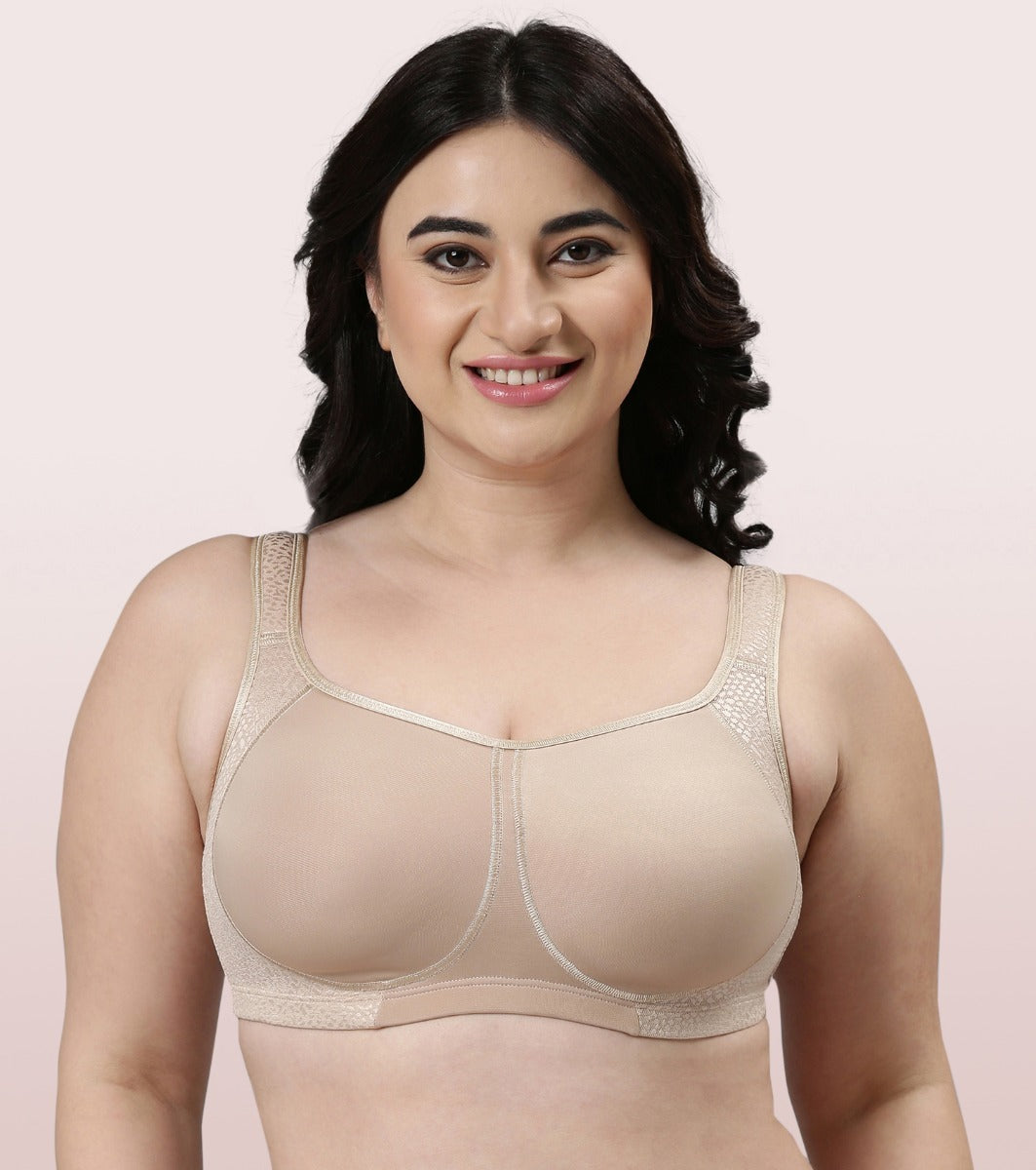 Enamor High Coverage, Wired F035 Full Support Bra Women Minimizer