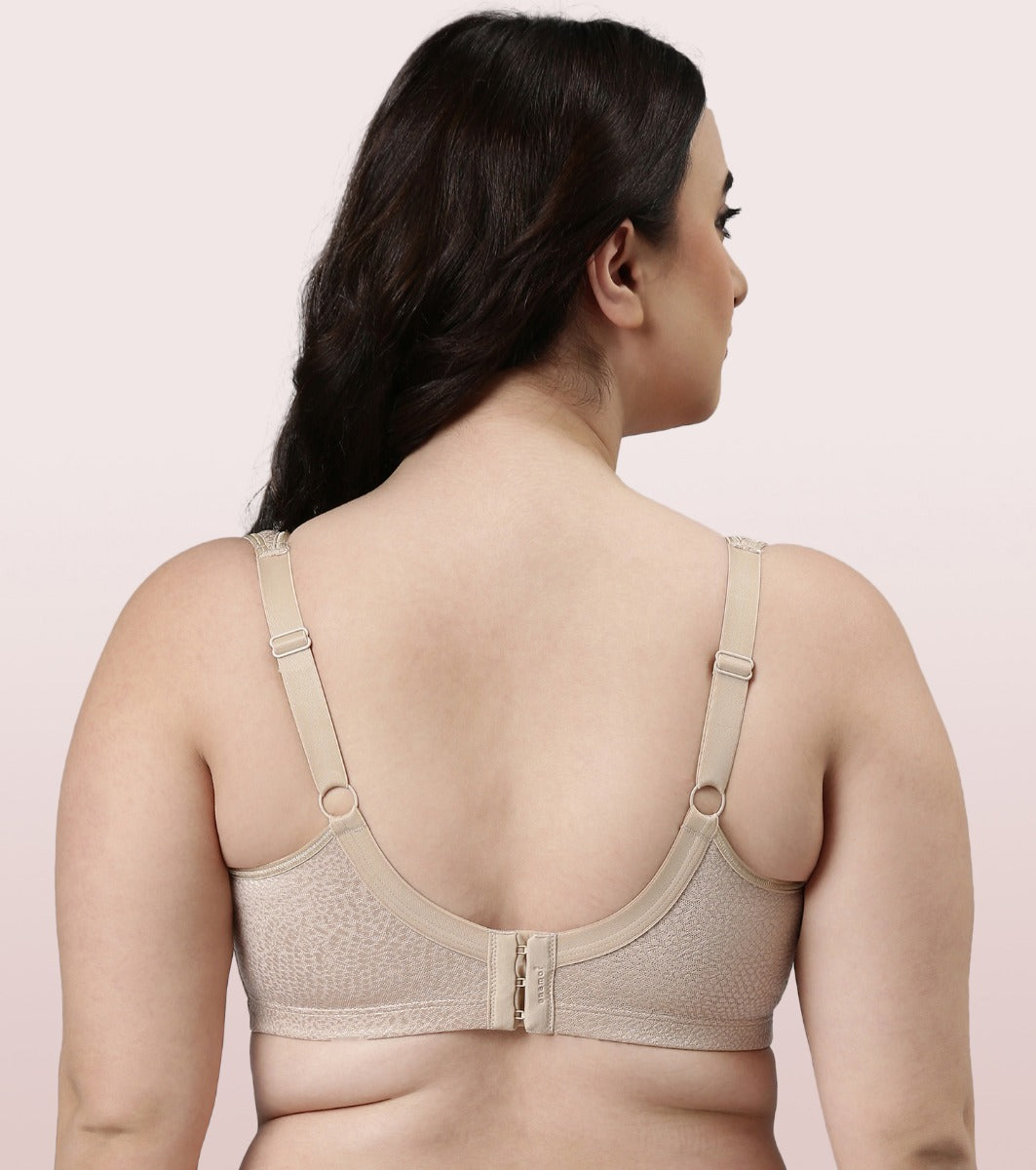 Comfort Minimizer Bra With Side Shaping – Enamor