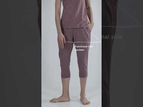 Yoga Pant | Dry Fit Pant With Foldover Waistband