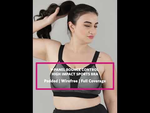 Enamor SB25 - Y-Panel For Bounce Control High Impact Sports Bra