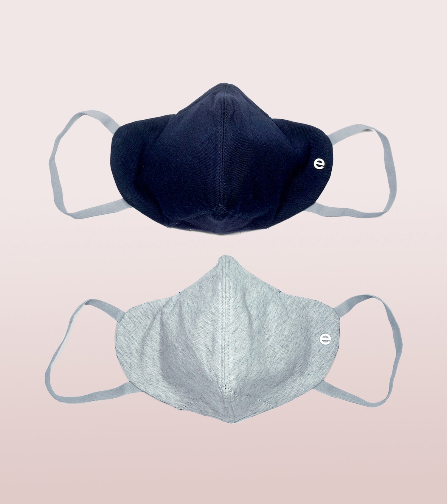 REVERSIBLE MASK : 4-Layer Safety Mask With Cotton | >95% Protection | Adult Mask - Pack of 3