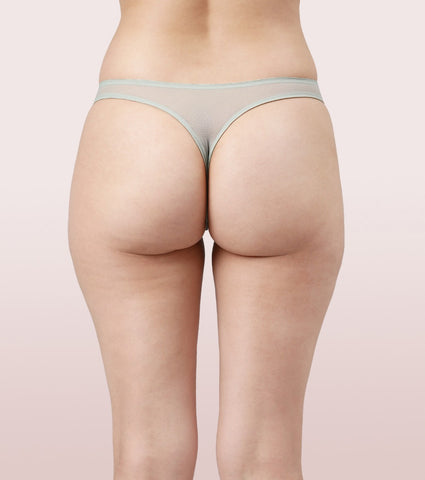 No-Visible Panty Line Thong Low Waist Co-Ordinate Panty
