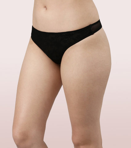 No-Visible Panty Line Thong Low Waist Co-Ordinate Panty