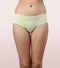 Enamor PH40 Innovations Invisi, All Day Comfort, Mid Waist Hipster Panty for Women - No Visible Panty Lines, Sweat wicking, Free Cut, Full Coverage - Pack of 1 (Green Pear)