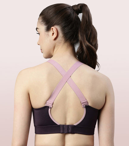 Convertible Back High Impact Sports Bra