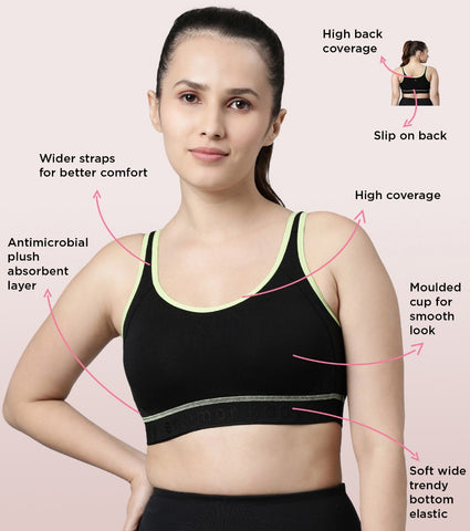 Antimicrobial discount sports bra